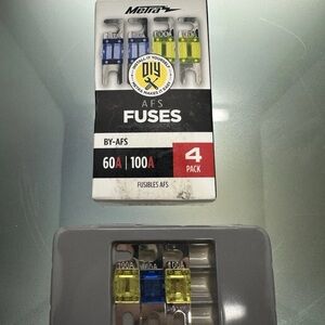 Metra AFS fuses - 3 Pack (one 60amp & two 100amp)